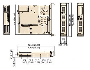 Промышленный компьютерный корпус ACP-2010MB-00CE