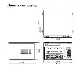 Корпус  EBC-3100/180W