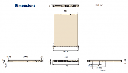 Промышленный компьютерный корпус HPC-8108-65RA1
