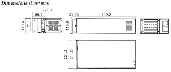 Стоечный компьютер RACK-500AI-C246-35