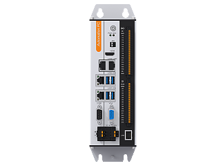 Встраиваемый компьютер на DIN-рейку  NP-6123-16I16O-8500-4G-SSD512G