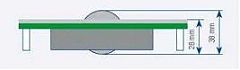Трекбол промышленный TKH-TB38b-MODUL-USB (KH02006)