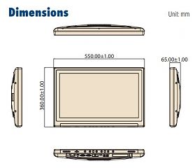 Панельный компьютер  POC-W213-B11D-ACE