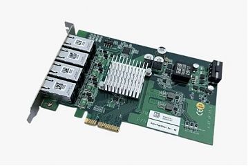 Плата  PCIe-PoE354at