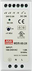 Блок питания MDR-60-24