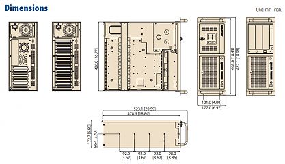 Корпус IPC-610MB-00HD