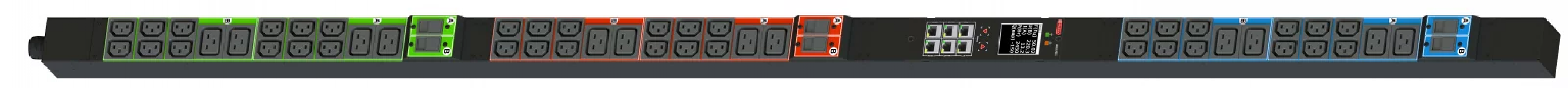 Устройство распределения электропитания iPDU-7031 3PH 32A 48-Outlet (12*C19+36*C13 без фиксаторов) Metered PDU
