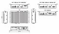Компактный встраиваемый компьютер VTC 1000 +VTK-WWAN CM8000(PHS8-P)