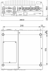 Компактный встраиваемый компьютер Nuvo-9006E-PoE(EA)