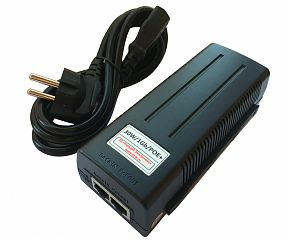 Блок питания (инжектор) 30W/1Gb/POE+