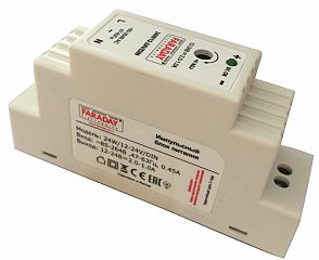 Блок питания 24W/12-24V/DIN
