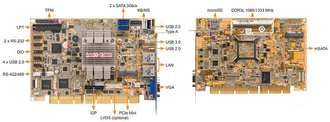 Промышленная плата PCISA-BT-E38451