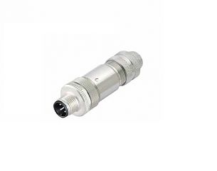 Разъем M12-D-4P-M-Crimp
