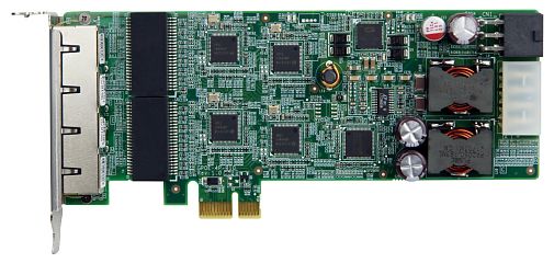 Сетевая плата  GPOE-4P