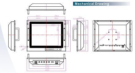 Промышленный монитор R15L600-MLA3FP