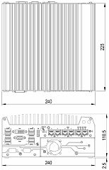 Компактный встраиваемый компьютер Nuvo-7006DE-PoE