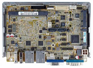 Одноплатный компьютер / Встраиваемая плата WAFER-BT-J19001-ECO