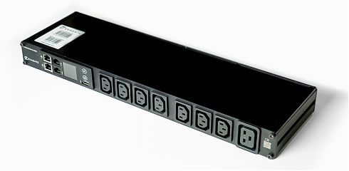 PWG-9332-307-91-SIPH POWERGuard PDU, 32A Single Phase 1U, 8 x IEC Sockets (7 x C13 - 1 x C19), Outlet Metering