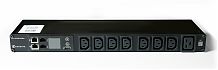 PWG-9332-307-91-SIPH POWERGuard PDU, 32A Single Phase 1U, 8 x IEC Sockets (7 x C13 - 1 x C19), Outlet Metering