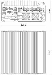 Компактный встраиваемый компьютер Nuvo-9160GC