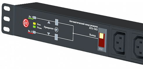 Автоматический ввод резерва ATS-1602-C