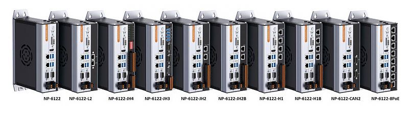 Встраиваемый компьютер на DIN-рейку  NP-6122-JH4-6500-4G-SSD512G