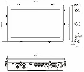 Панельный компьютер PPC2-CW15-ADL-P/8G