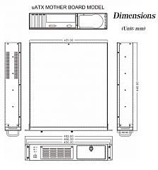 Корпус RACK-220GBATX/A130С
