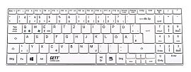 яTKL-100-GCQ-AM-BT-IP65-WHITE-USB-US/CYR