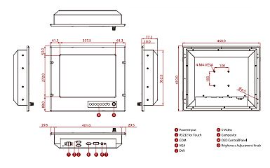 Морской монитор R17L500-MRM1/PAT/R