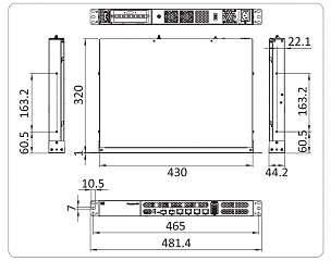 Стоечный компьютер PUZZLE-M801-A1