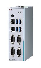 Встраиваемый компьютер на DIN-рейку ICO300-83B-N4200-4ICOM-HDMI-DIO-WT-DC