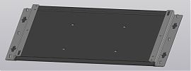 Комплект для крепления eBOX671 к монитору через VESA 100x100