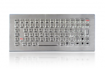 Промышленная клавиатура K-TEK-A290-FN-DWP-US/RU-PS2