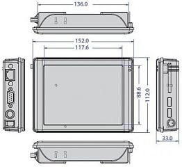 Панельный компьютер PMX-057T-5A