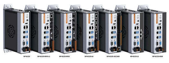 Встраиваемый компьютер на DIN-рейку  NP-6123-HDD-8500-4G-SSD512G