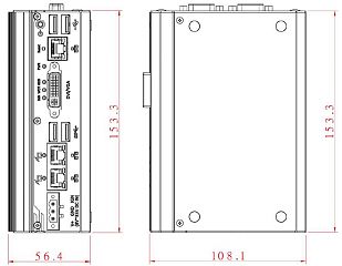 Встраиваемый компьютер на DIN-рейку POC-320