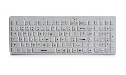 Промышленная клавиатура K-TEK-M380KP-FN-DT-BL-W-US/RU-USB