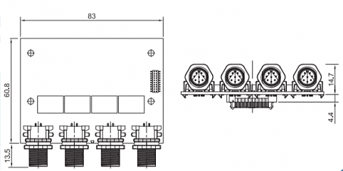 Модуль  CMI-M12LAN01/UB1010