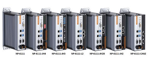 Встраиваемый компьютер на DIN-рейку NP-6111-JH3-J1900-4G-SSD512G