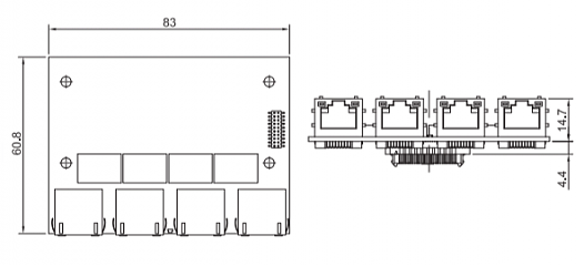 Модуль  CMI-LAN01/UB1012