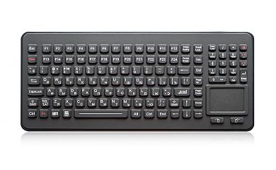 Промышленная клавиатура K-TEK-M379TP-KP-FN-BL-IL-US/RU-USB