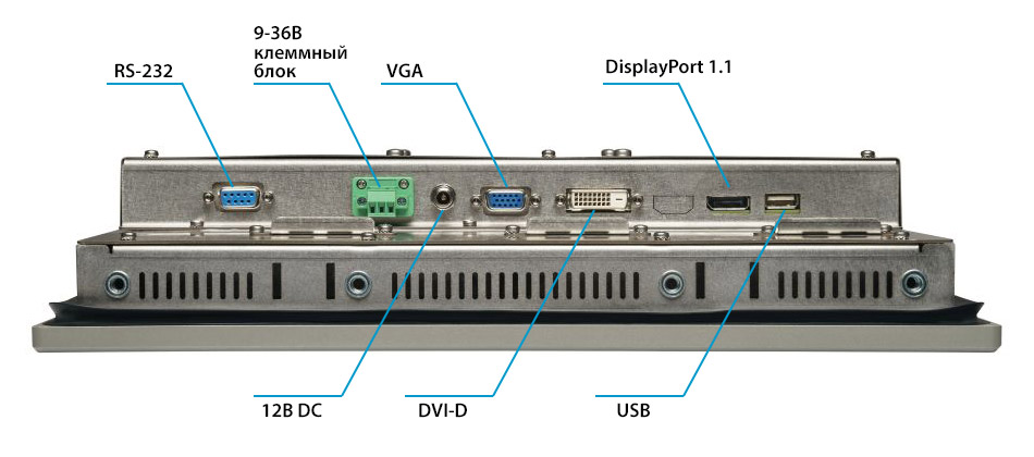 Промышленный монитор Front Display DNA-19-TR Промышленный монитор Front Display DNA-19
