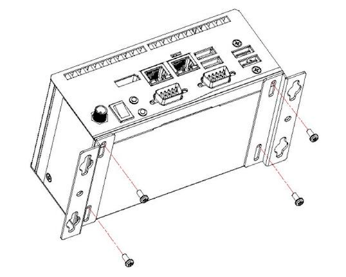 безвентиляторный ультракомпактный компьютер eBOX100-51R-FL безвентиляторный ультракомпактный компьютер eBOX100-51R-FL