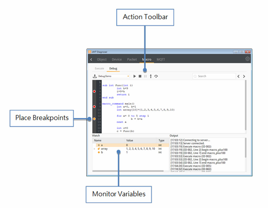 Macro Debug Tool