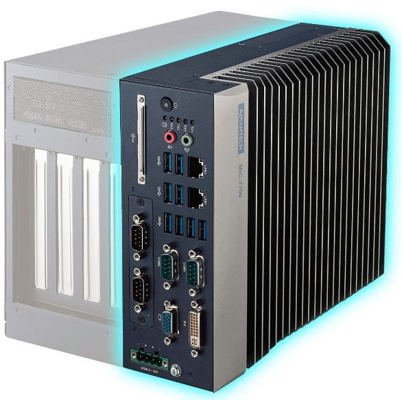 Встраиваемый  компьютер Advantech  в  составе патрульных роботов