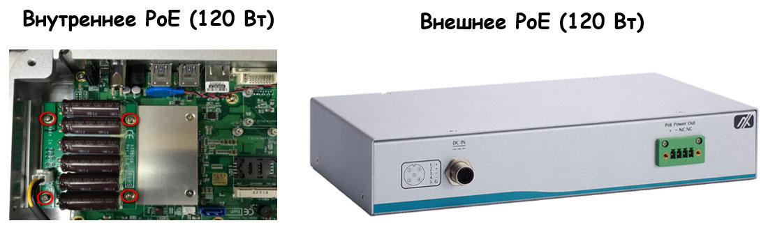 Axiomtek tBOX520 Встраиваемый компьютер Axiomtek tBOX520 для видеонаблюдения на подвижном составе