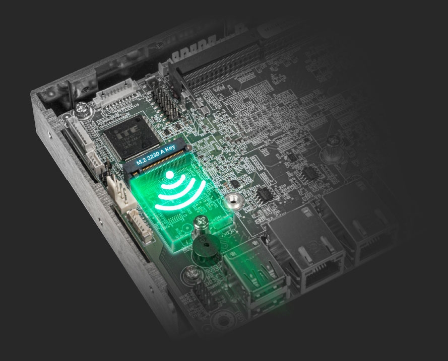 WAFER-JL-N5105 &ndash; компактная процессорная  плата для промышленной робототехники