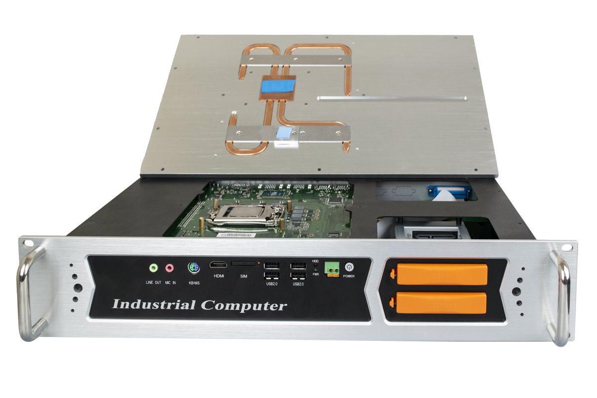 FRONT Rack 520 Промышленный стоечный компьютер FRONT Rack 520 с пассивной системой охлаждения
