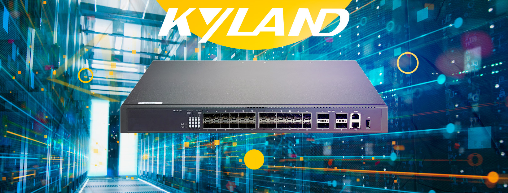 Высокопроизводительные  коммутаторы для ЦОД от компании Kyland
